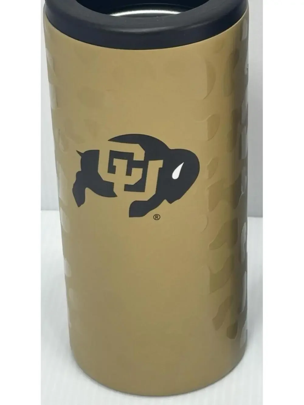Colorado Buffaloes CU Buffs Insulated Can Coolers, Black & Gold, 2 pc Set, NEW